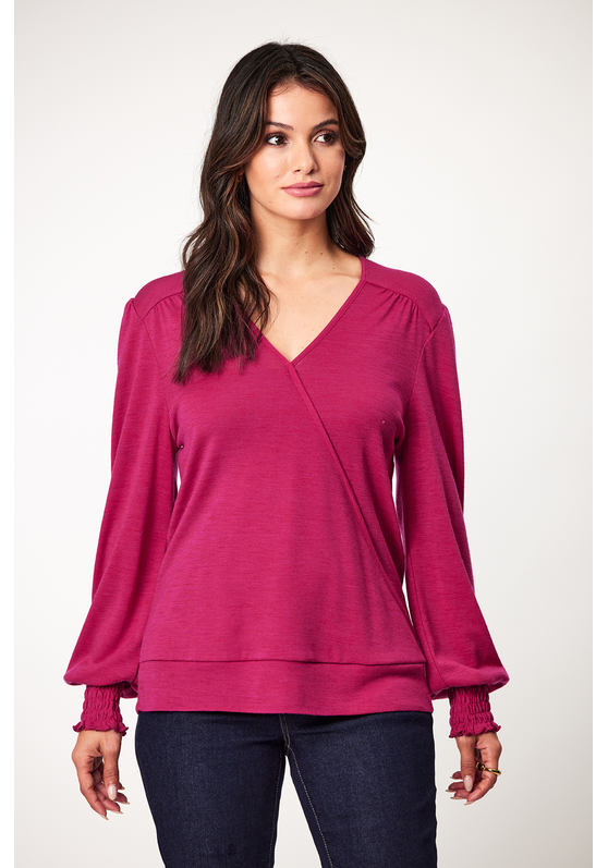 Cato Merino Wrap Women's Top