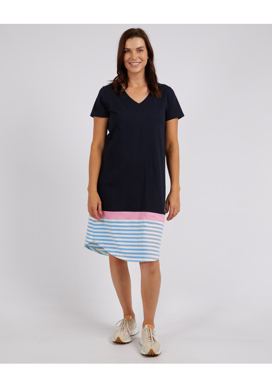 Draw The Line Tee Dress