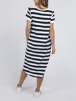 Maeve Midi Dress- Stripe