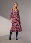 Flame Tree Midi Dress