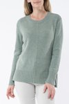 Seamed Crew Pullover