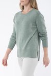 Seamed Crew Pullover