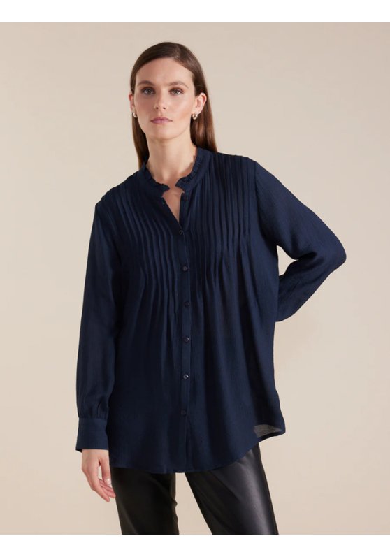 L/S Longline Pintuck Women's Shirt