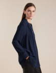 Longline Pintuck Shirt