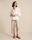 Raglan Slv Peasant Top