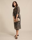 Ikat Shirt Dress