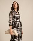 Ikat Shirt Dress