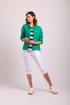 Relaxed Zip Front Jacket