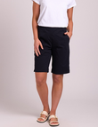 Classic Split Hem Shorts