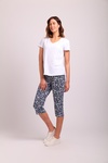 3/4 Printed Pant