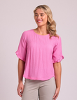 Ruffle Sleeve Top