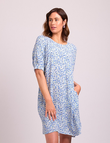 Tuck Sleeve Dress