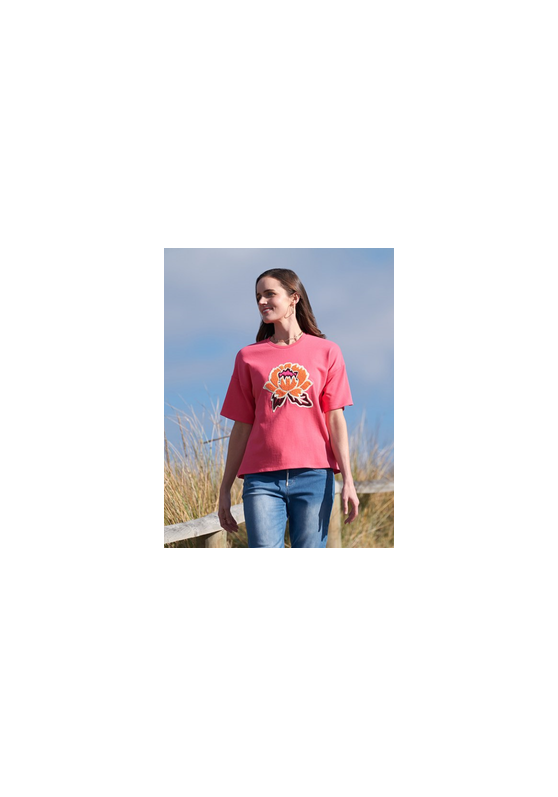 Short Sleeve Women's Sweatshirt