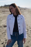 Fray Hem Women's Jacket