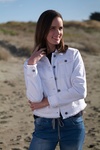 Fray Hem Women's Jacket