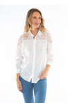 Broderie Shoulder Shirt