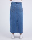 Zoe Midi Denim Skirt